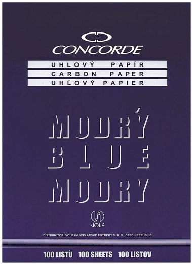 Kopipapir CONCORDE A4, blå, 100 ark