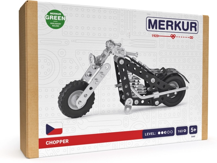 Merkur byggesæt Chopper – 163 dele