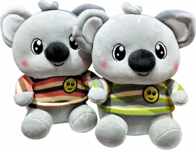 Plysbjørn koala med T-shirt