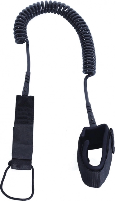 Sikkerhedssnor til paddleboard sort 275 cm