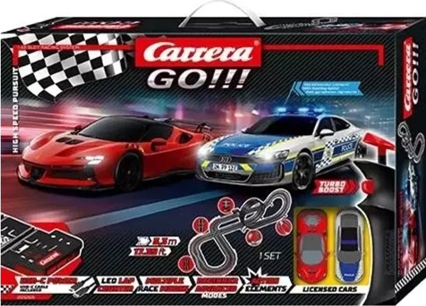 Carrera GO!!! racerbanen High Speed Pursuit