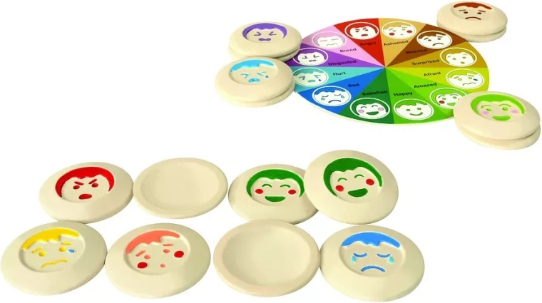 PlanToys træ-memo om humør