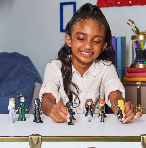 Bevægelige mini-figurer med tilbehør