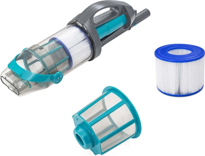 Dobbeltfiltrering og gennemsigtig 2 l beholder