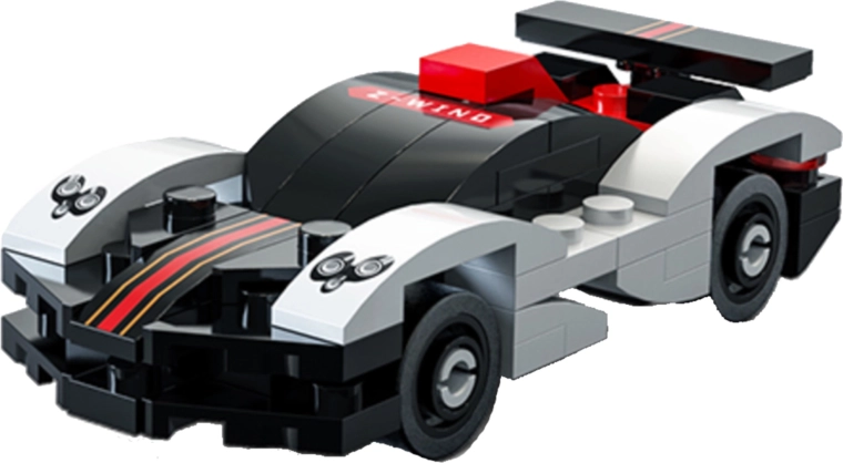 Detaljeret racedesign med tryk