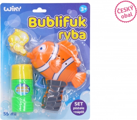 Sæbebobler fisk 55 ml – tjekkisk emballage