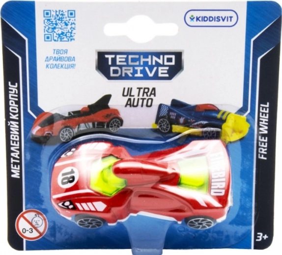 Mini bil technodrive ultra auto – metalmodel 7,6 cm