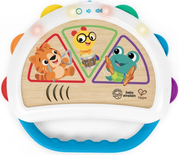 Baby-tamburin Tap & Shake Magic Touch fra Baby Einstein og Hape