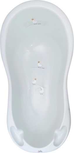 Babybadekar 84 cm Minimal Lama – salviegrøn