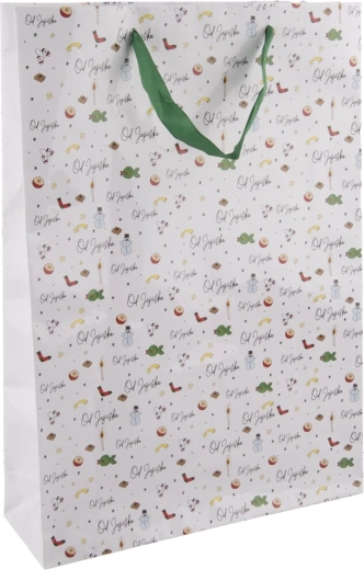 Papirgavepose fra Julemanden 32,5 × 10 × 45,5 cm