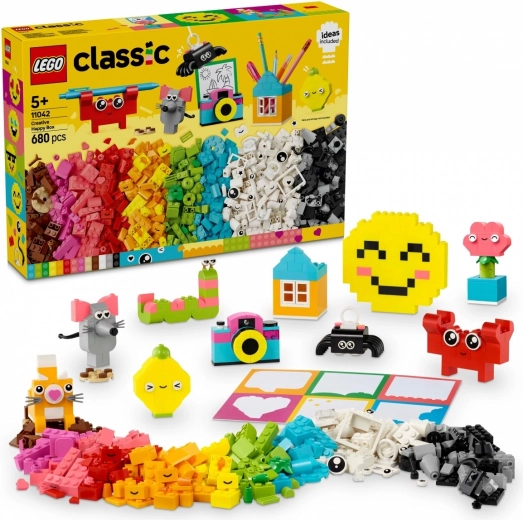 LEGO Classic 11042 Kreativ Glad Boks Kreativt Legetøjssæt