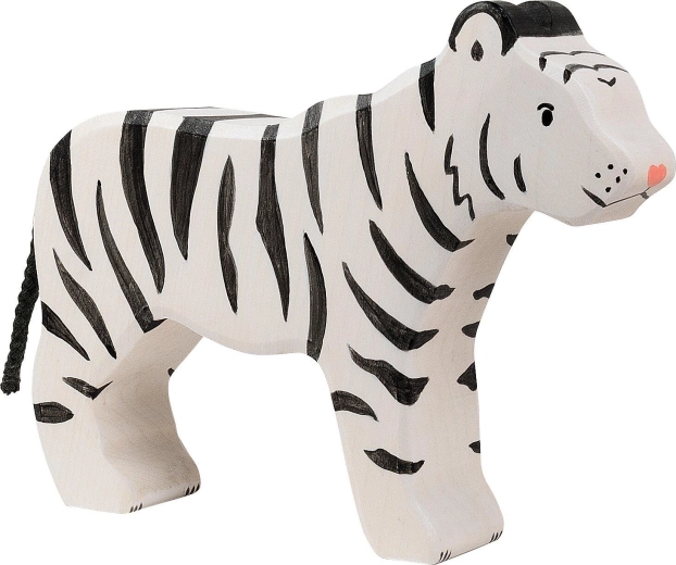 Holztiger stående tiger - 1 stk.