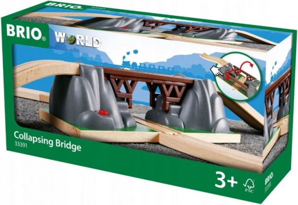 Brio World jernbanebro med faldklap