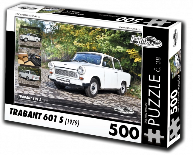 Puslespil RETRO-AUTA Trabant 601 S (1979) 500 brikker