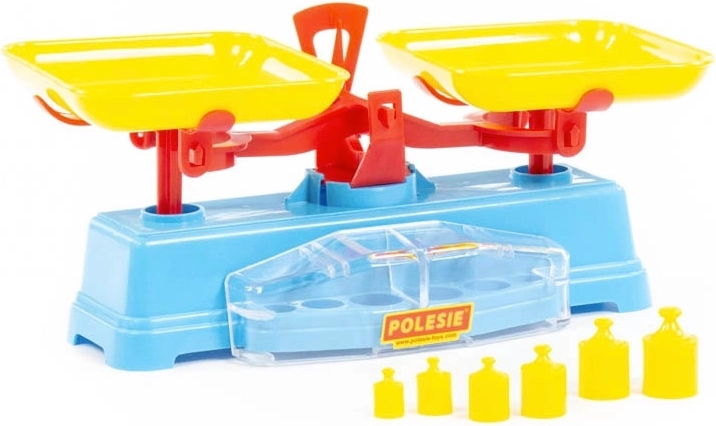 Børnevægt med lodder POLESIE, plast, 28 cm