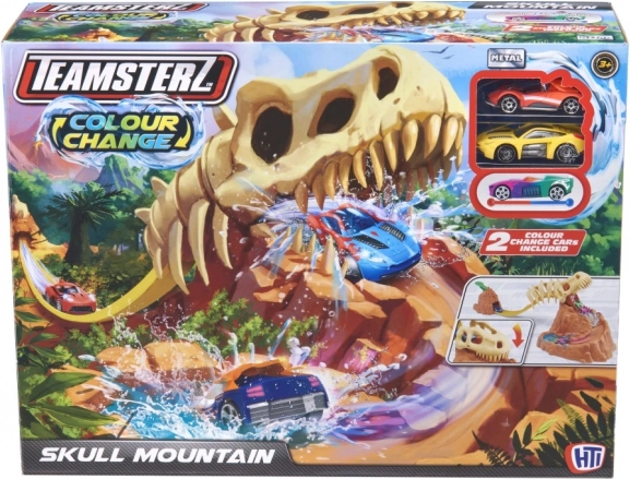 Teamsterz legesæt med biler, der skifter farve