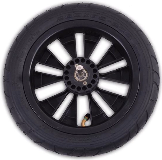 Fremragende dæmpning takket være oppustelige dæk