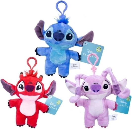 Disney Lilo & Stitch plys-nøglering - 1 stk.