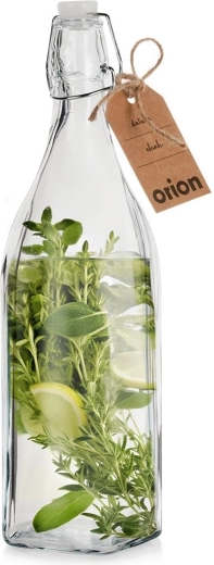 Glasflaske med patentlukning 1 l