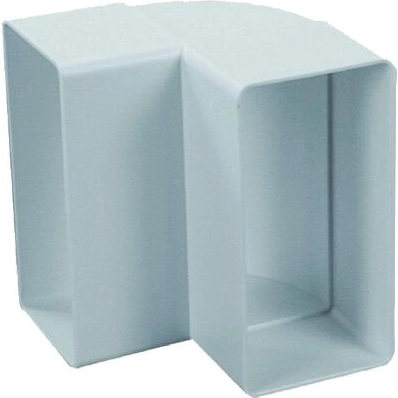 Lodret knæ CKP 2×110×55 mm til flade kanaler