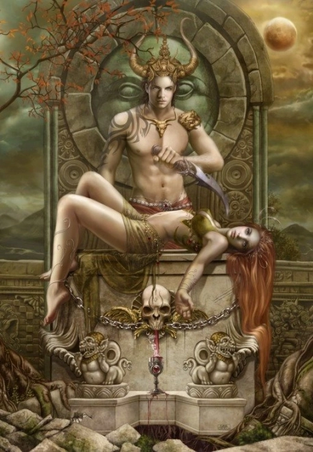 Grafika puslespil måneformørkelse 1000 brikker