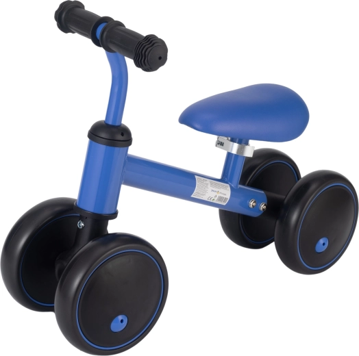 Sparkys balancecykel med fire hjul – blå