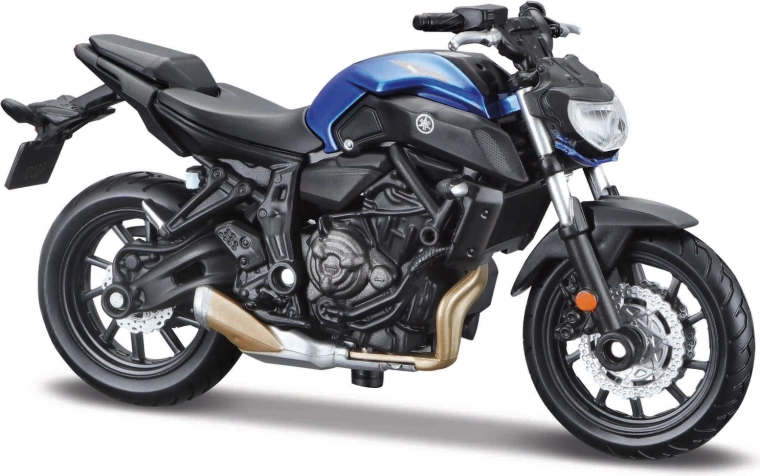 Maisto Yamaha MT-07 2018 motorcykel 1:18