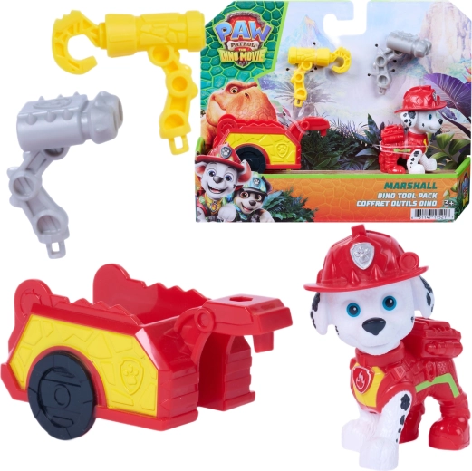 Spin Master Paw Patrol Dino-filmen Marshall – figur med anhænger og tilbehør