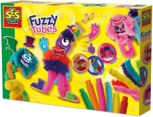 SES Fuzzy Tubes kreativt sæt