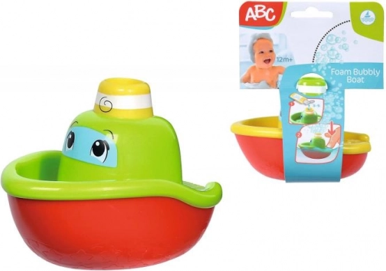 ABC badekar-båd med bobler