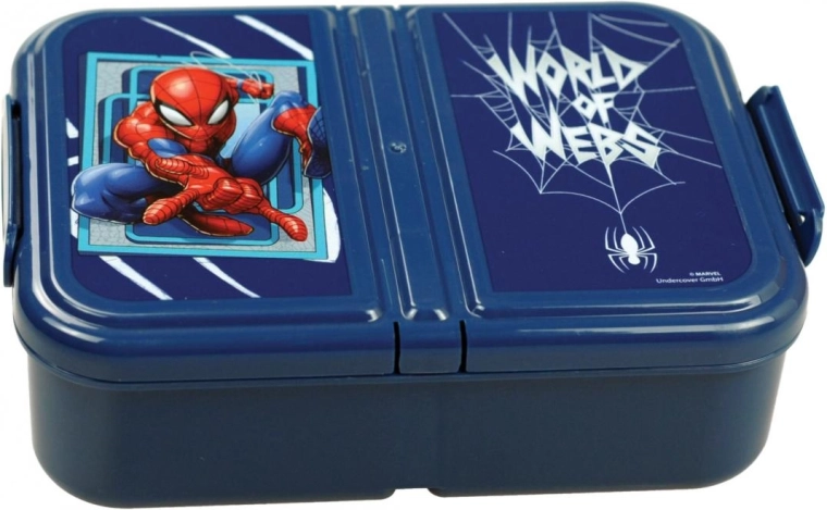 Flerkammer madkasse Spiderman