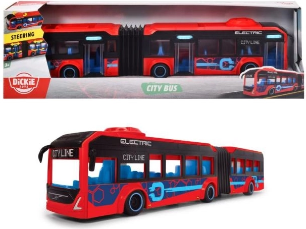 bybus-ledbus Volvo 40 cm – elektrisk model fra Dickie Toys