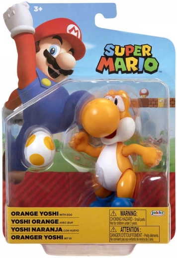 Orange Yoshi med tilbehør (æg)