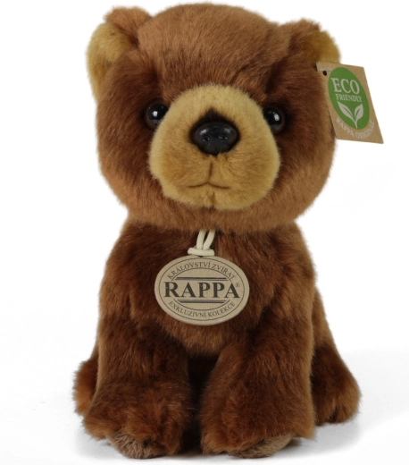 Rappa brun plysbamse 18 cm Eco-Friendly