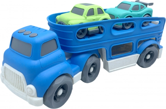 Autotrailer til transport af biler med to biler