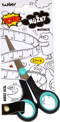 LUX saks 14 cm med gummigreb