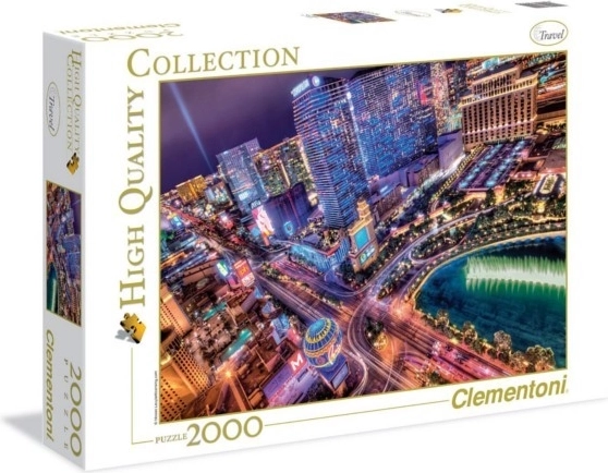 Puzzle Clementoni 2000 brikker – Las Vegas