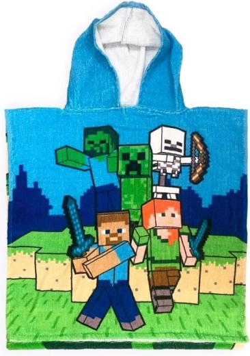 Minecraft-poncho - 1 stk.