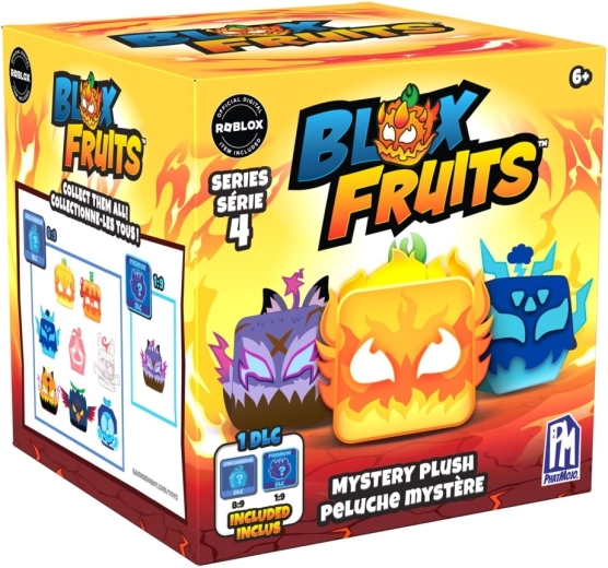 Blox Fruits plysfigur fra serie 4 mystery box - 1 stk.