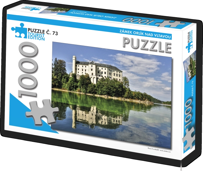 Puslespil Slot Orlík nad Vltavou 1000 Brikker