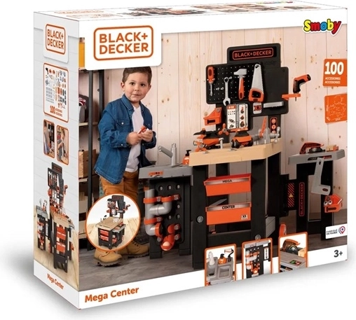 Smoby Black+Decker mega-værksted