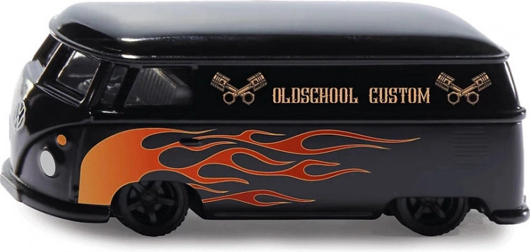 Siku Super model VW T1 Transporter 1:50 med flammer