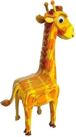 Realistisk 3D-model i lagdelt karton