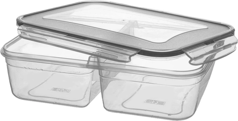 Tæt låg med 4 klips