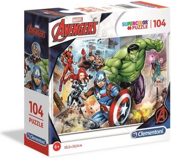 Puslespil CLEMENTONI Marvel Avengers 104 brikker