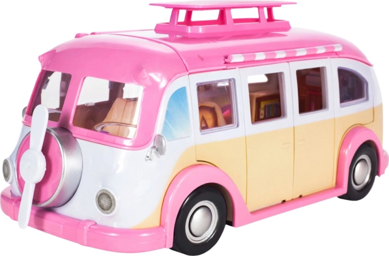 Åbnebar camper til realistisk leg