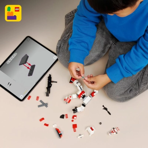 Bygning med LEGO Builder app-support