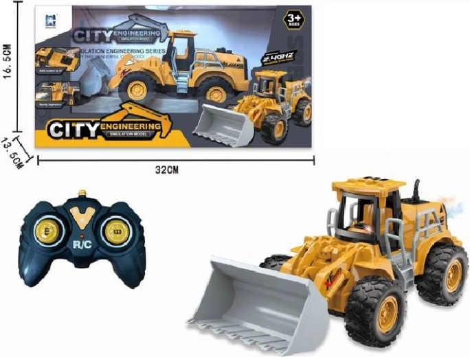 Fjernstyret læssemaskine City Engineering