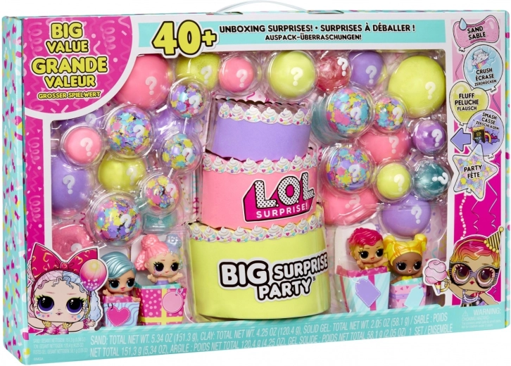 Lalky L.O.L. Surprise Stor Fest Overraskelse