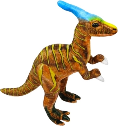Dinosaur Parasaurolophus plysbamse 42 cm